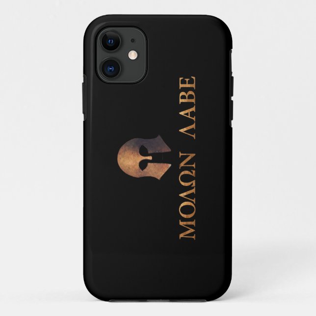 Coques Case-Mate iPhone Molon Labe (venu et obtenez-le) (Dos)