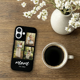 Coques iPhone 16 Mom Established Modern Script 3 Photo