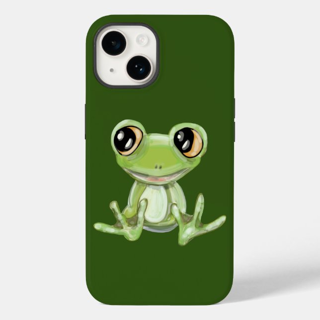Coques Case-Mate iPhone Mon autre ami de grenouille verte Coque-coque ipho (Verso)
