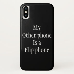 Coque Case-Mate Pour iPhone Mon autre téléphone est un téléphone à clapet cita