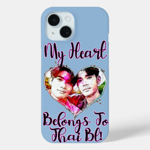 Coque Pour iPhone 15 Mon Coeur Appartient À Thai BL