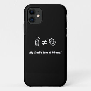 Coque iPhone 11 Mon papa n'est pas un téléphone