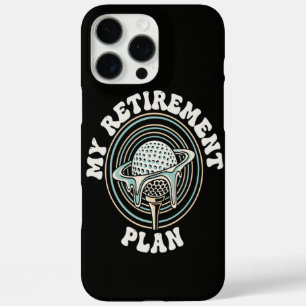 Coques iPhone 16 Pro Max Mon Plan De Retraite Golfe Retraité Golfeur