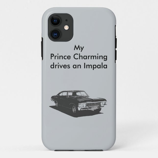 Coques Case-Mate iPhone Mon prince charme conduit un impala (Dos)