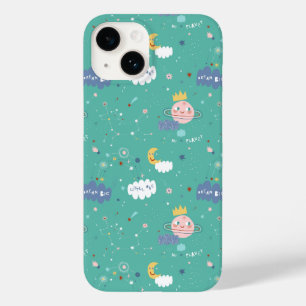 Coque Pour iPhone 14 Mon rêve planétaire Gros petit Motif