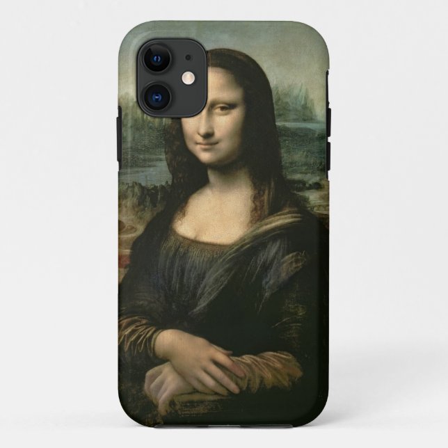 Coques Case-Mate iPhone Mona Lisa, c.1503-6 (huile sur panneau) (Dos)