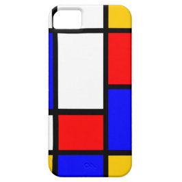 Coque iPhone 11 Mondrian classique