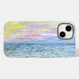 Coque Pour iPhone 14 Monet - Coucher de soleil à Pourville,