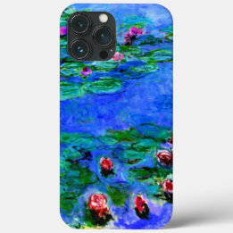 Case-Mate iPhone Case Monet - Lys d'eau (rouge) Coque-coque iphone
