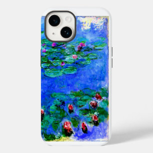 Coque Pour iPhone 14 Monet - Nymphéas (rouge)