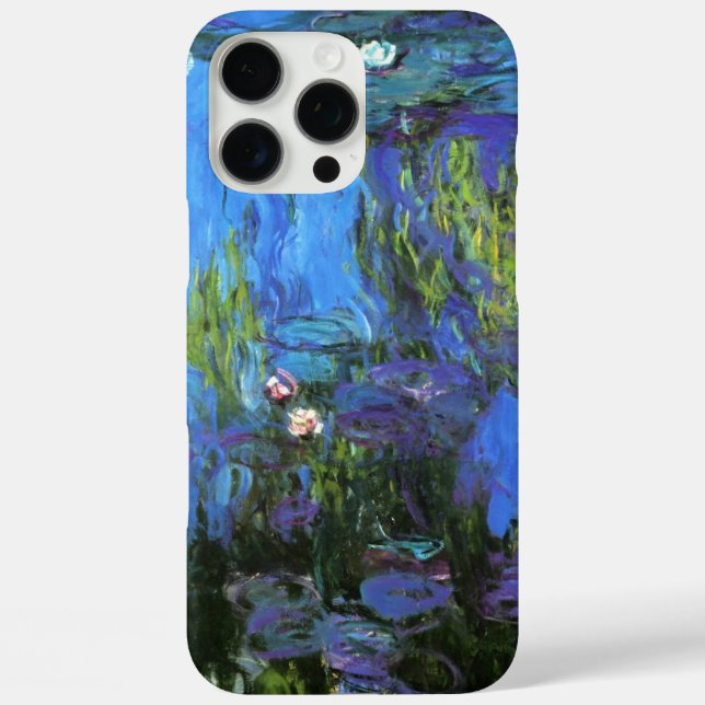 Coques Case-Mate iPhone Monet - Water-Lilies 1914-1917, peinture d'art (Verso)
