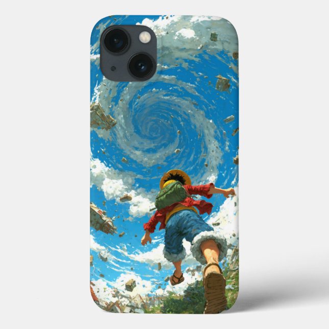 Coques Case-Mate iPhone Monkey D. Luffy: Sky Island Adventure Art (Verso)