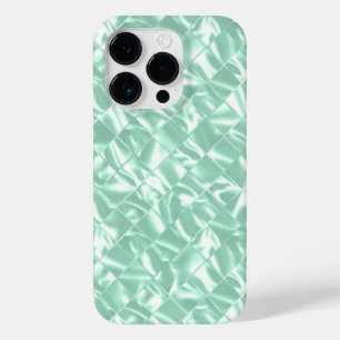 Coque Pour iPhone 14 Pro Monnaie Vert Métallo Chic Elegant Bling