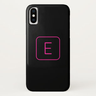 Case-Mate iPhone Case Monogram de Styled   Pink & Black