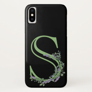 Case-Mate iPhone Case Monogram S Lavande Eucalyptus