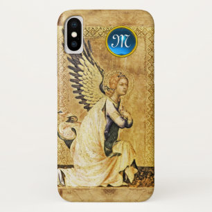 Coques Pour iPhone MONOGRAMME ANGEL DE L'ANNONCE, Parchemin