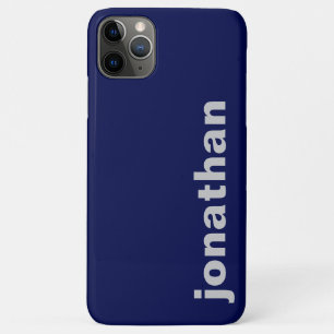 Case-Mate iPhone Case Monogramme bleu marine