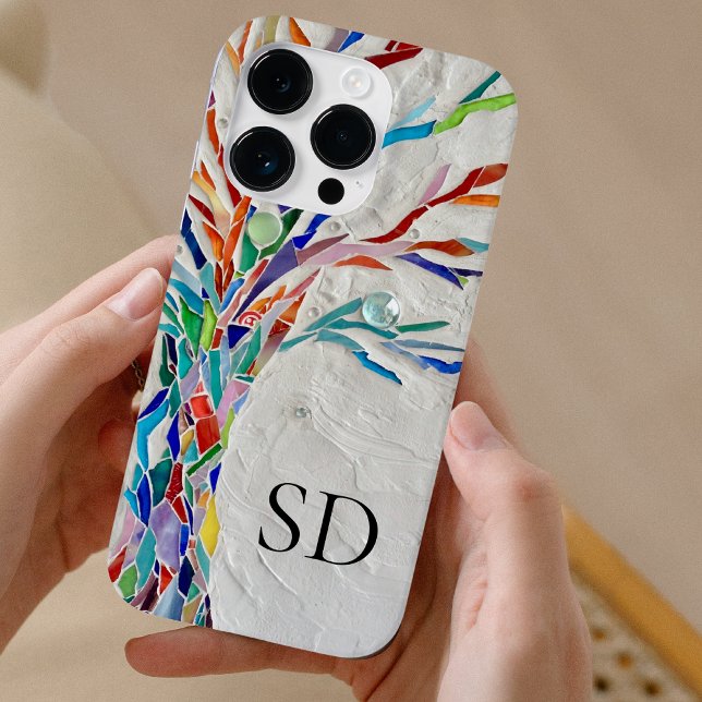 Coques Case-Mate iPhone Monogramme Botanique (Créateur téléchargé)