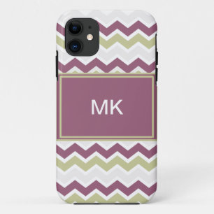 Etui iPhone Case-Mate Monogramme Chevron Brick