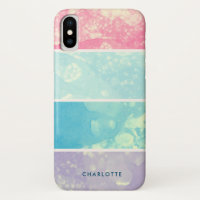 monogramme de bulle pastel