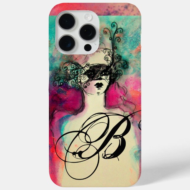 COQUES Case-Mate iPhone MONOGRAMME DE CHARME (Verso)