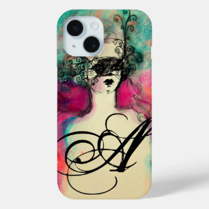 COQUE POUR iPhone 15 MONOGRAMME DE CHARME