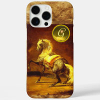 MONOGRAMME DE CHEVAL GRISÉ