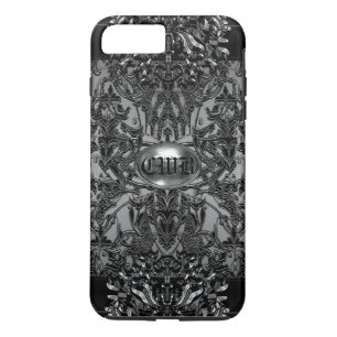 Coque iPhone 8 Plus/7 Plus Monogramme de chevalier Abashamfrey