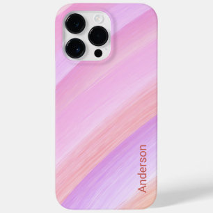 Coque Pour Pour iPhone 14 Pro Max Monogramme de ligne rétro élégant moderne