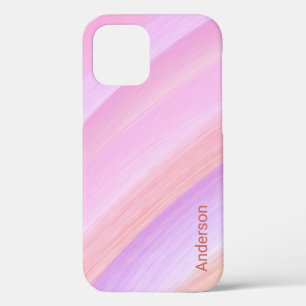 Case-Mate iPhone Case Monogramme de ligne rétro élégant moderne