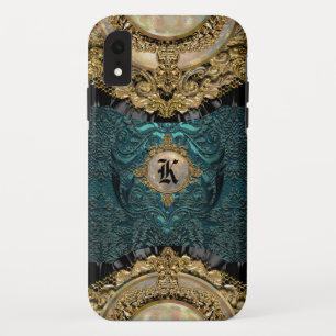 Case-Mate iPhone Case Monogramme de mer de Chalchadoriz beau