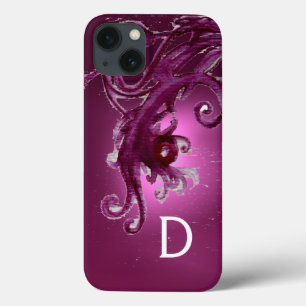 Case-Mate iPhone CASE MONOGRAMME DES BERRIES ET DES ÉCOLES ROUGES