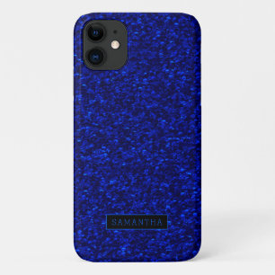Case-Mate iPhone Case Monogramme des séquences d'étincelles Royal Bleue 