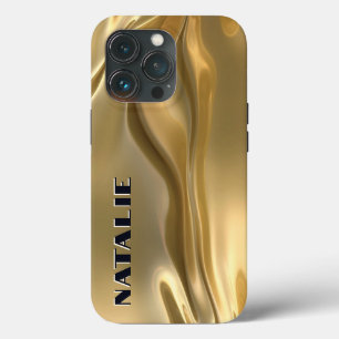Case-Mate iPhone Case Monogramme d'huile d'or Glam
