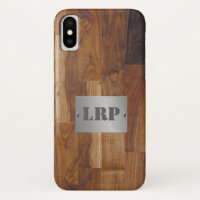 Monogramme en bois et en métal Personnaliser