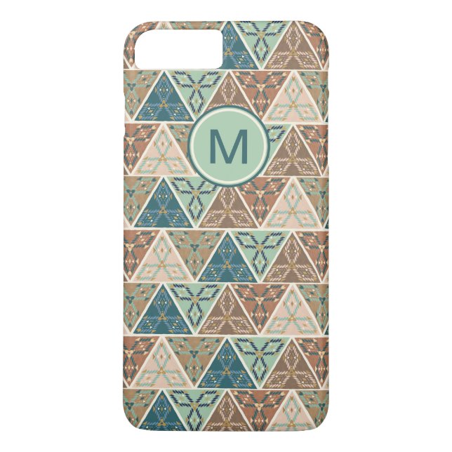 Coques Case-Mate iPhone Monogramme| Extérieur Geo Step| Motif géométrique (Dos)