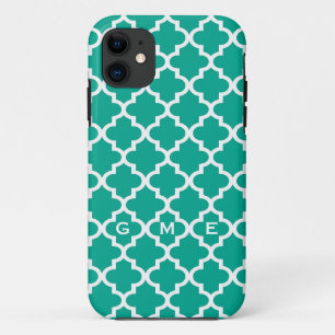 Etui iPhone Case-Mate Monogramme marocain de la conception 3 de tuile de