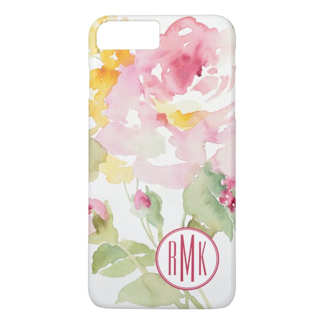 Coques Case-Mate iPhone Monogramme | mi-juillet (Dos)