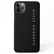 Monogramme Minimaliste noir et blanc