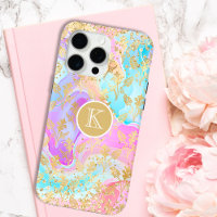 Monogramme Moderne Abstrait Paillettes Personnalis