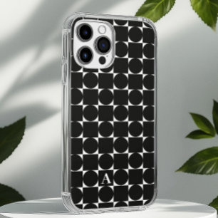 Coques iPhone 16 Monogramme moderne géométrique tendance