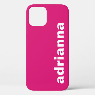 Case-Mate iPhone Case Monogramme moderne Hot rose