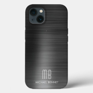 Case-Mate iPhone Case Monogramme Moderne Noir
