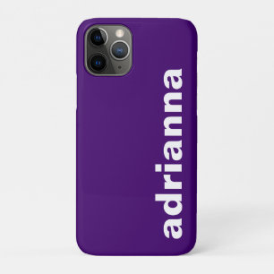 Case-Mate iPhone Case Monogramme moderne violet