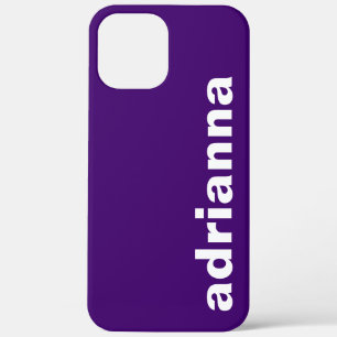 Case-Mate iPhone Case Monogramme Moderne Violet