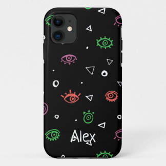 Case-Mate iPhone Case Monogramme Motif oculaire ajouter prénom