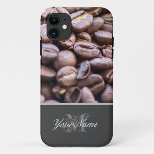 Case-Mate iPhone Case Monogramme personnalisable avec grains de café!