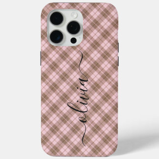 Coque iPhone 15 Pro Max Monogramme Personnalisé