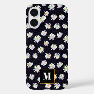 Coques iPhone 16 Monogramme personnalisé Parties scintillant hologr