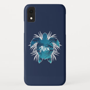 Case-Mate iPhone Case Monogramme personnalisé Tortue d'Aloha hawaïenn
